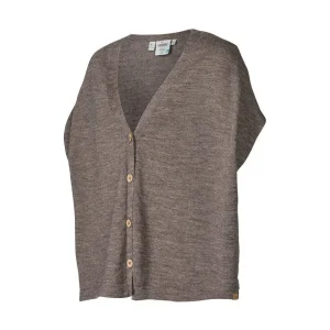 NLS Poppy Stickad Poncho Dam