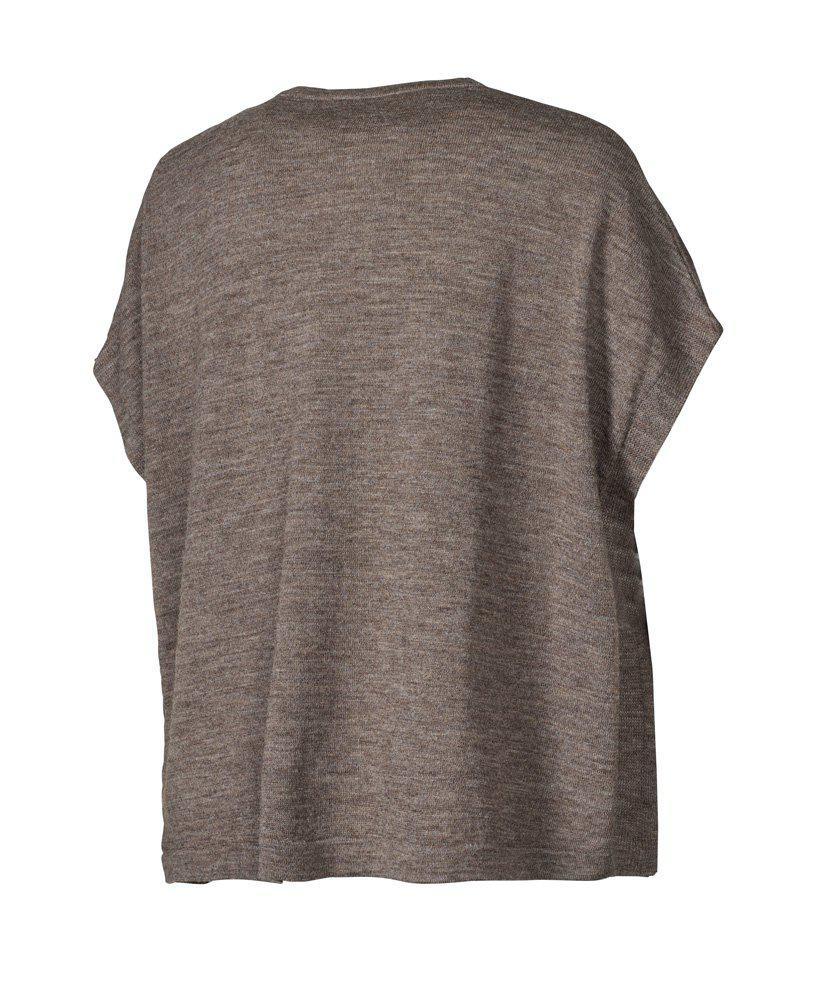 NLS Poppy Stickad Poncho Dam - Bild 3