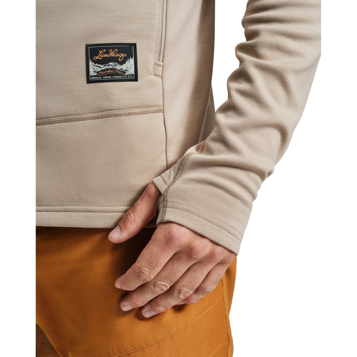 Tived Merino Hoodie Herr - Bild 6