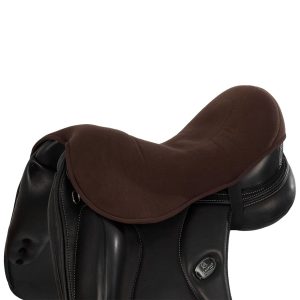 Acavallo Gel Seat Saver Dressage Dri-Lex Ortho-Coccyx 20mm Brun