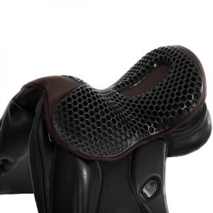 Acavallo Gel Seat Saver Dressage Gel Out Ortho-Coccyx 20mm Brun