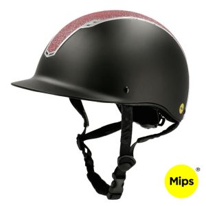 Jacson Philly Ridhjälm Mips Sparkle Svart/Rosa