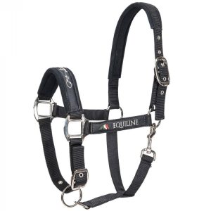 Equiline Timmy Nylongrimma Svart