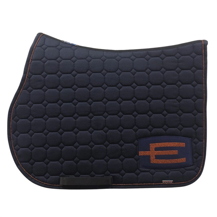 Equiline Octagon Hoppschabrak Marin med Brons E-logga