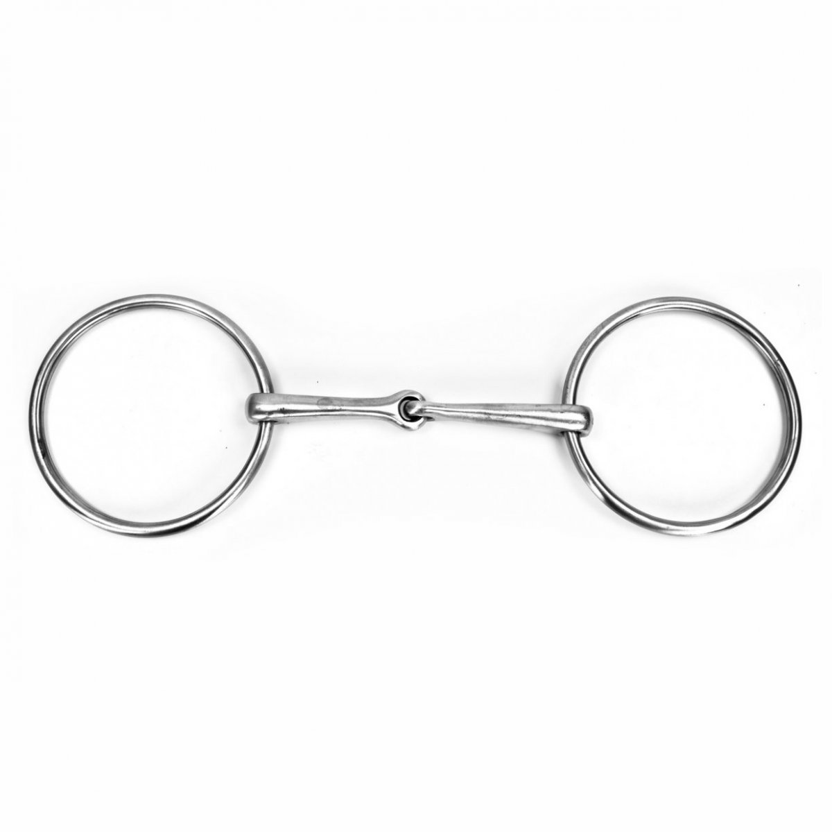 Vals Tvådelat Bett med Stora Ringar Rostfritt Stål - Bild 2