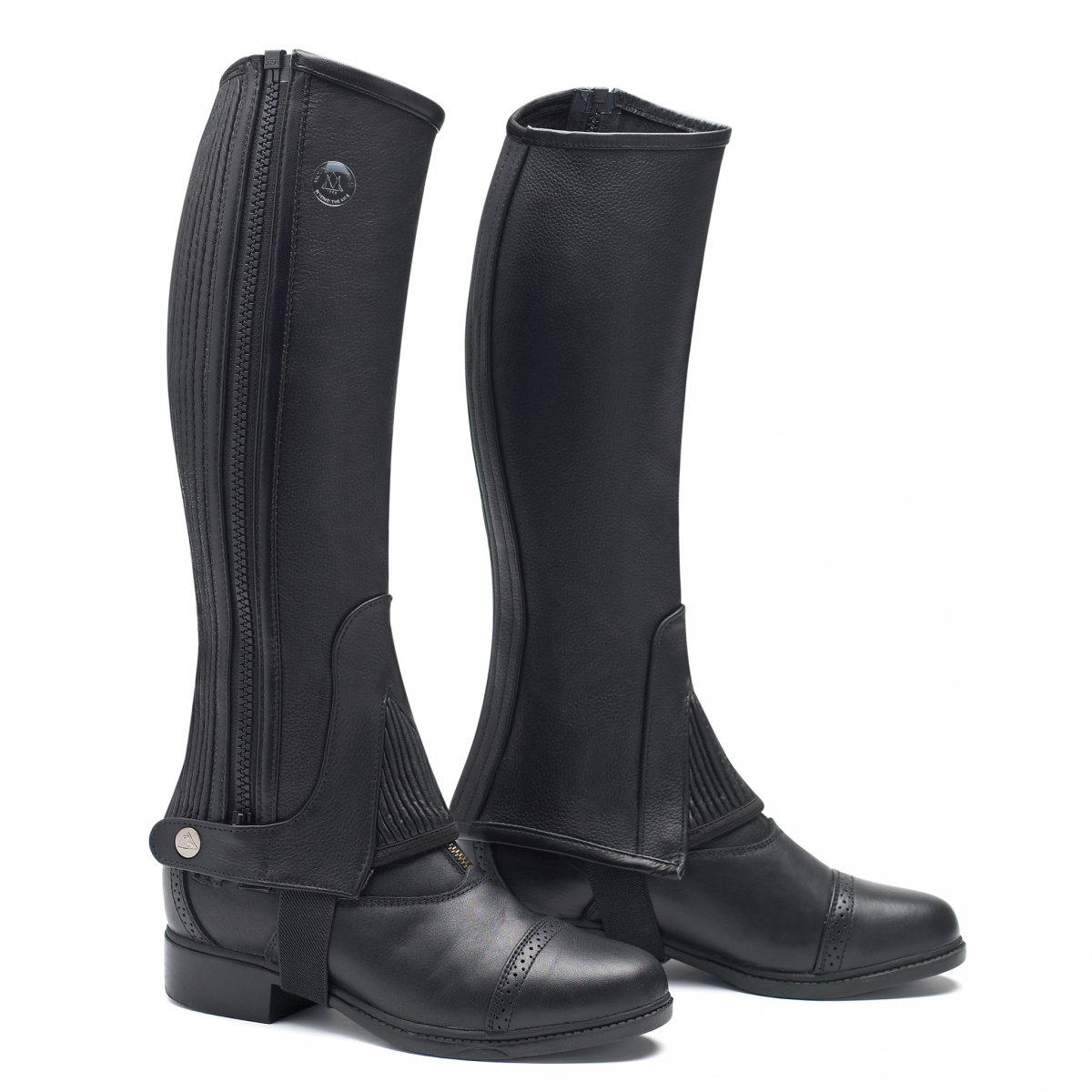 Mountain Horse Soft Rider Shortchaps Svart