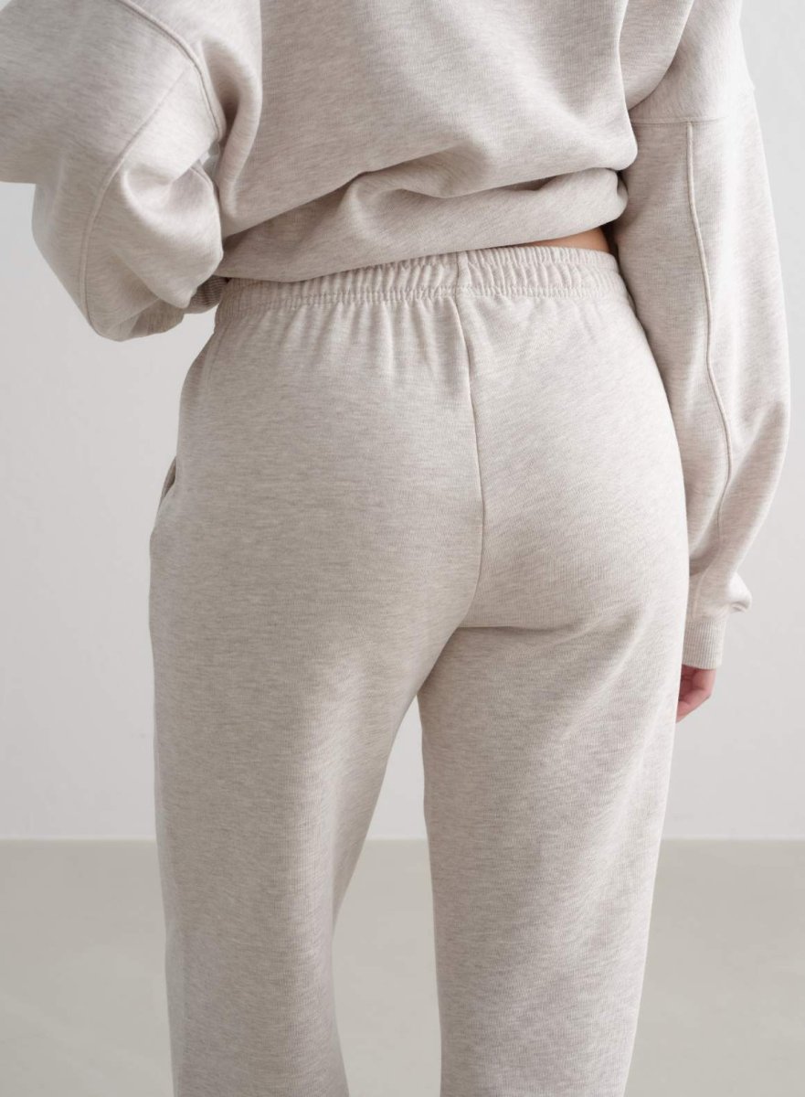 Beige Melange Classic Sweatpants - Bild 5