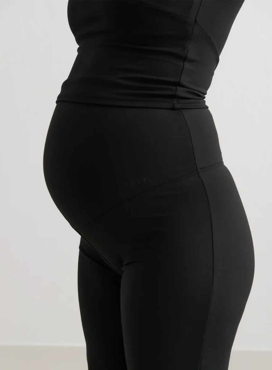 Black Sense Maternity Wide Petite Pants - Bild 4
