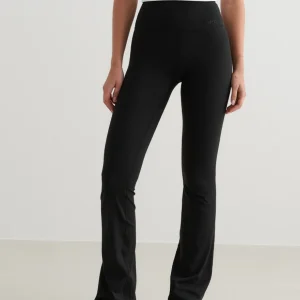 Black Sense Flare Tall Tights