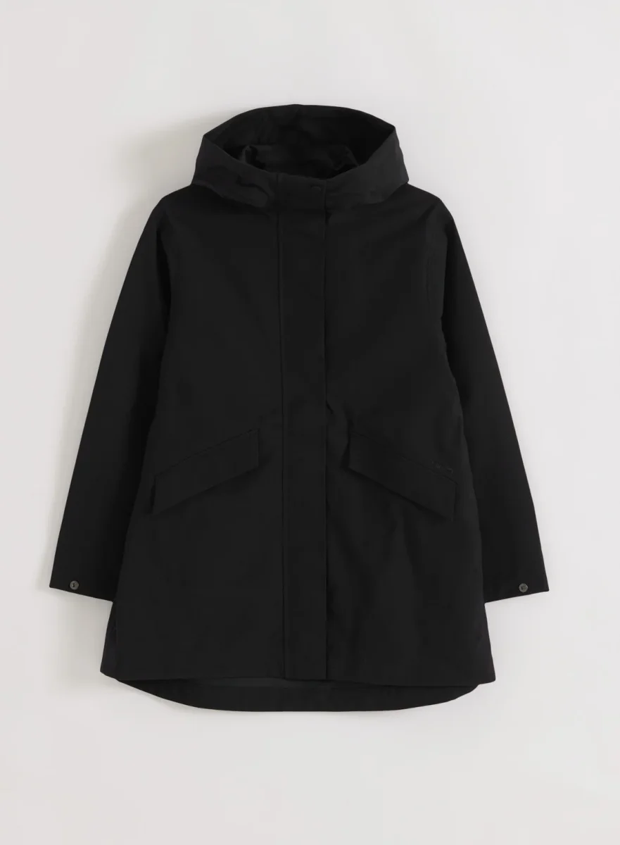 Black Waterproof Hood Jacket - Bild 8