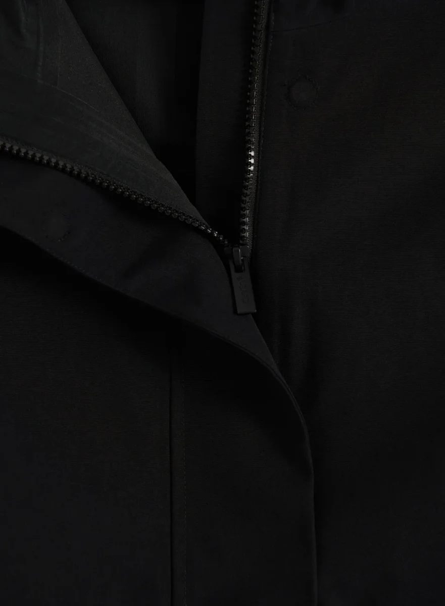 Black Waterproof Hood Jacket - Bild 9