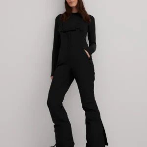 Black Vermont Padded Bib Pants
