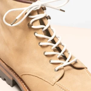Grädde | 4 mm runda vaxade skosnören