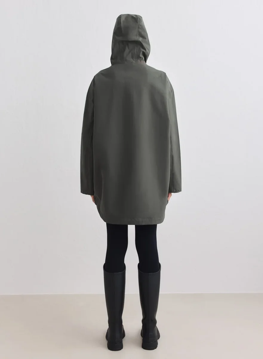 Dark Ivy Waterproof Oversized Anorak - Bild 5
