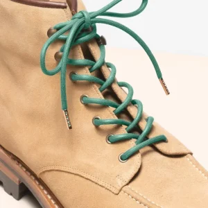 Hunter Green | 4 mm runda vaxade skosnören